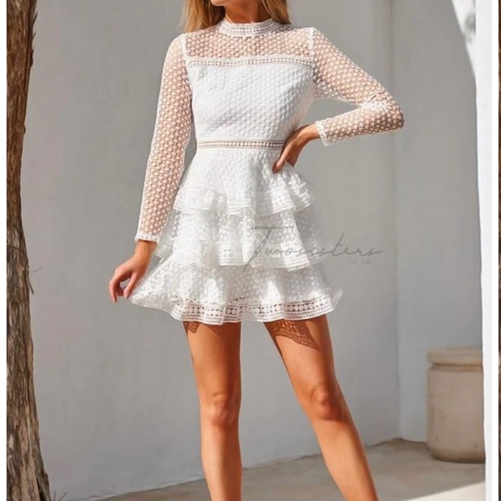 White Dress from Jaus, size S, White color